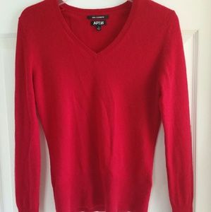 Apt 9 100% cashmere sweater