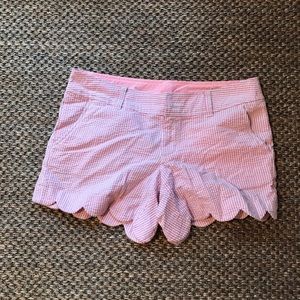 Lilly Pulitzer Scallopped Buttercup shorts