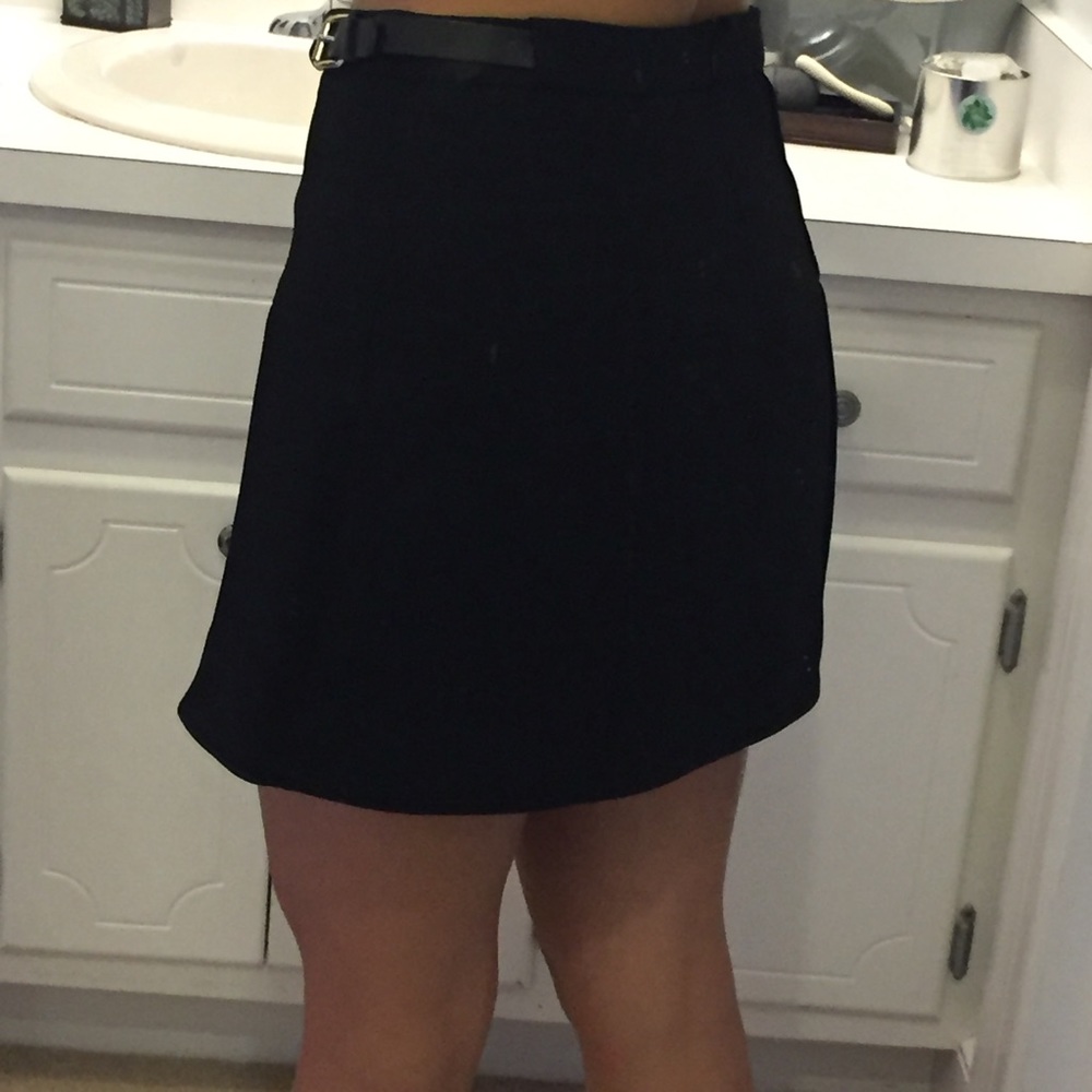 Express black dress skirt