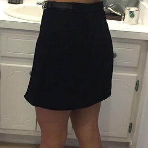 Express black dress skirt