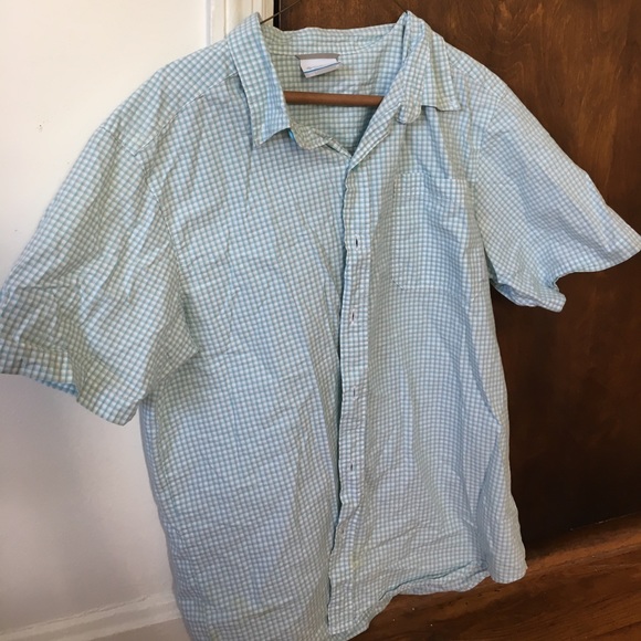 Columbia Short Sleeve Button Down Shirt - Picture 1 of 3