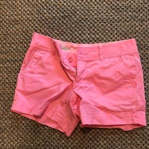 Lilly Pulitzer pink Callahan shorts