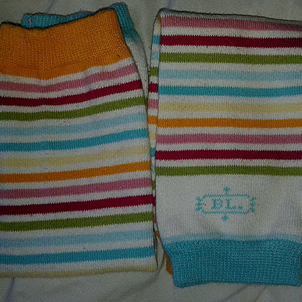 🎀Baby Legs Rainbow Leg Warmers🌈