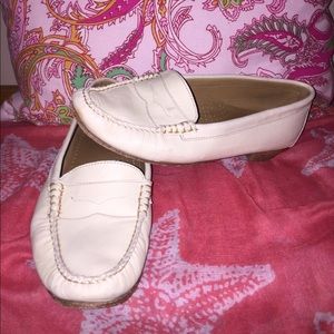 Cream Loafers