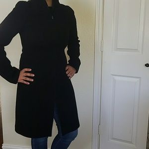 Zara 3/4 black coat