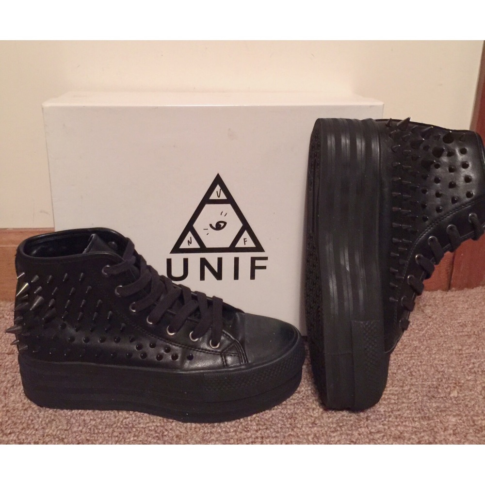 UNIF spiked sneakers