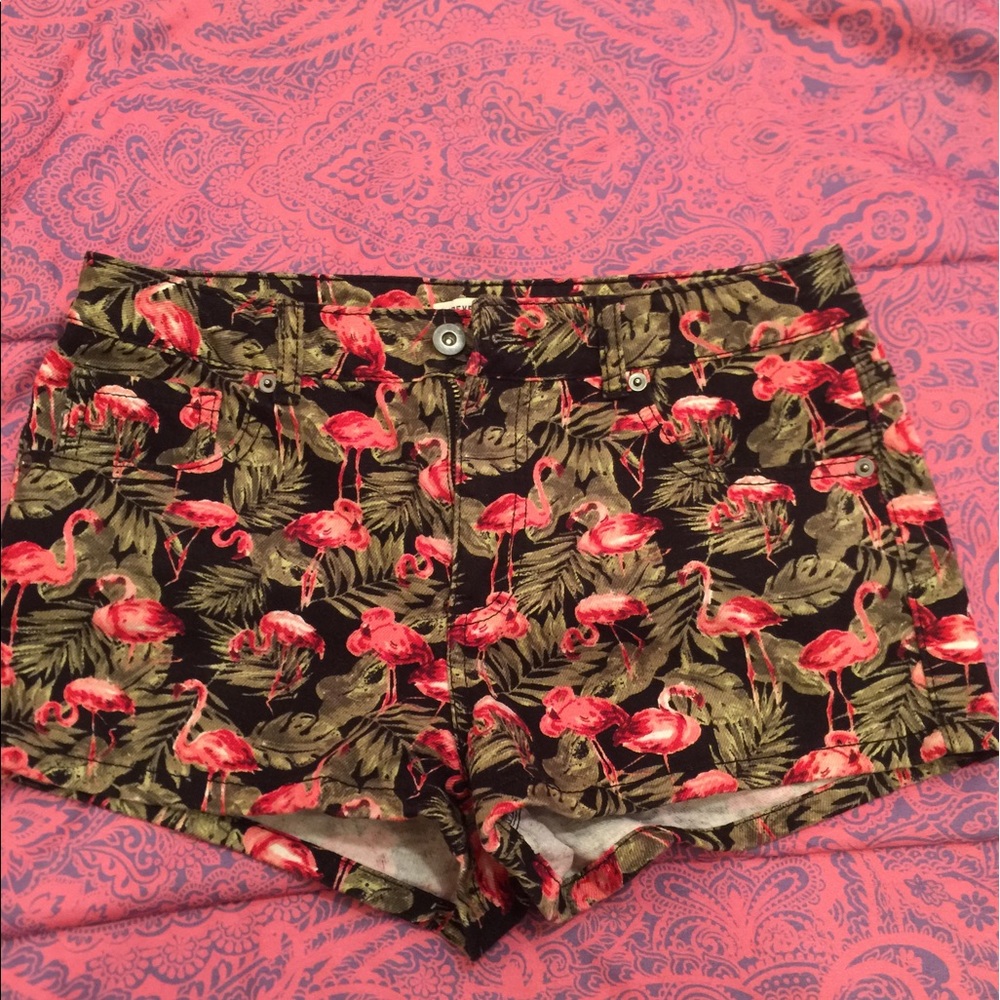 Forever 21 Flamingo Shorts