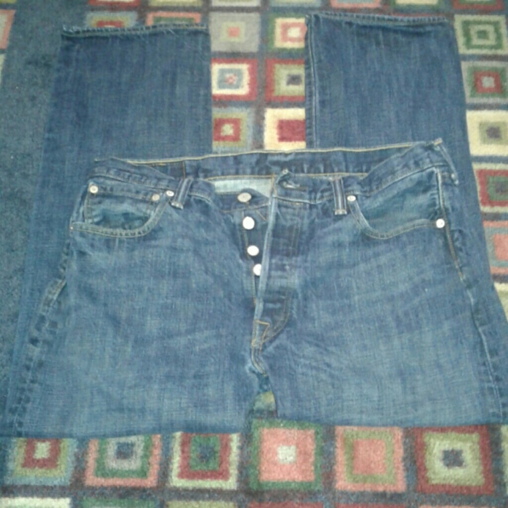 Levis 501 button fly