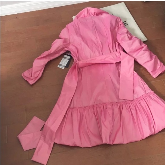 NWT Dons Collection LARGE Pink Ruffle Jacket - Picture 2 of 4