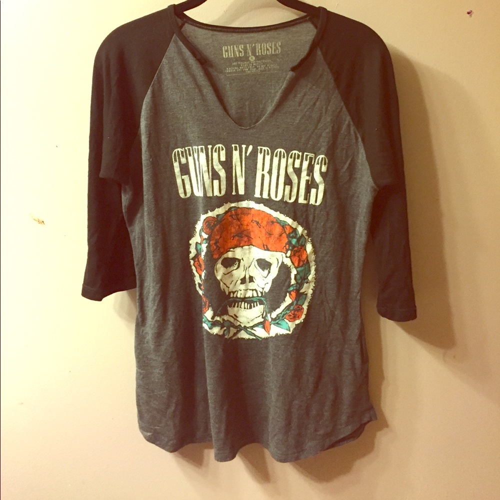 Guns N' Roses raglan