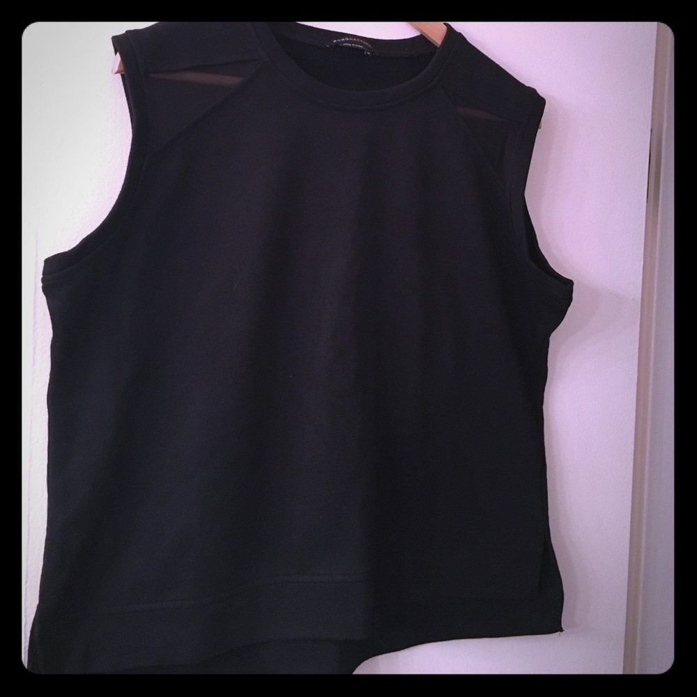 BCBG black top, size medium