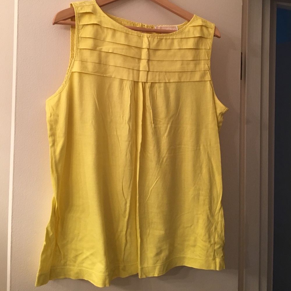 Michael Kors yellow tank top