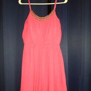 Pink dress