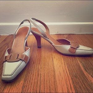 Salvatore Ferragamo safari sling backs