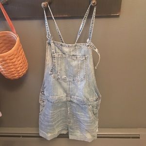 Bib Overalls Shorts from American Eagle