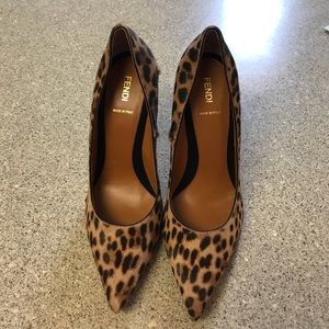 fendi print shoes