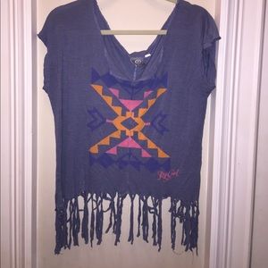 Rip curl flowy crop top