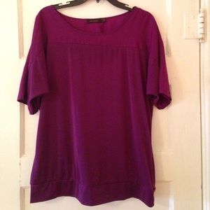 Plum top from The Limited