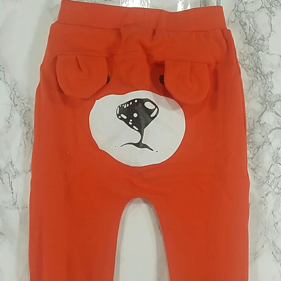 Orange face Pants. Kids - Picture 3 of 5