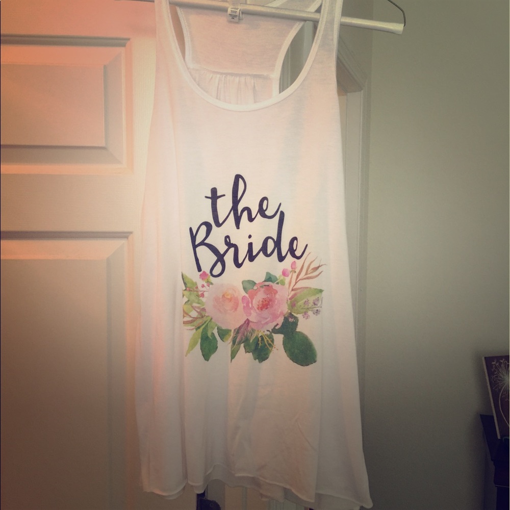 The Bride Razor Back Tank 👰🏼👰🏽👰🏾