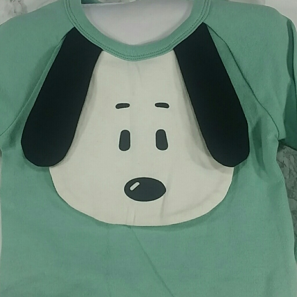 SALE***Green Puppy Sweatshirt. Kids :) - Picture 2 of 4