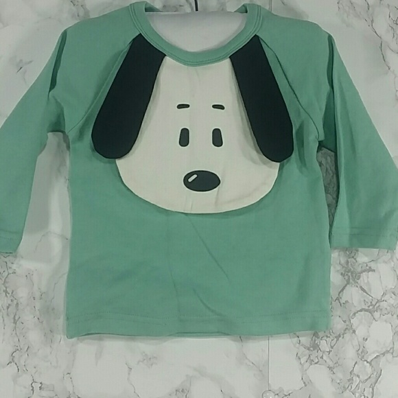 SALE***Green Puppy Sweatshirt. Kids   :) - Picture 3 of 4