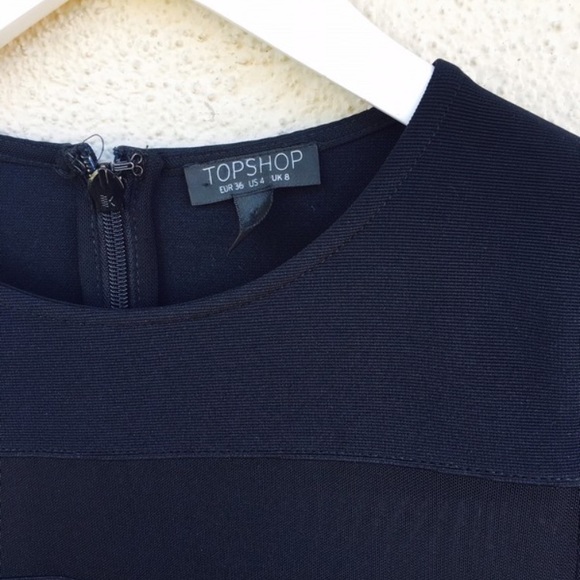 Black Mesh Dress - Picture 3 of 3