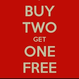 **SALE** Buy 2 get 1 free 😱