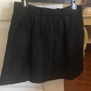Black jcrew skirt