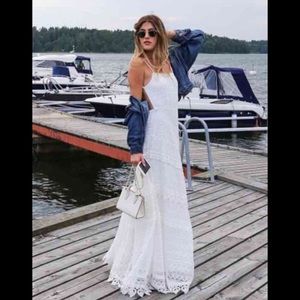 Beautiful bohemian lace dress