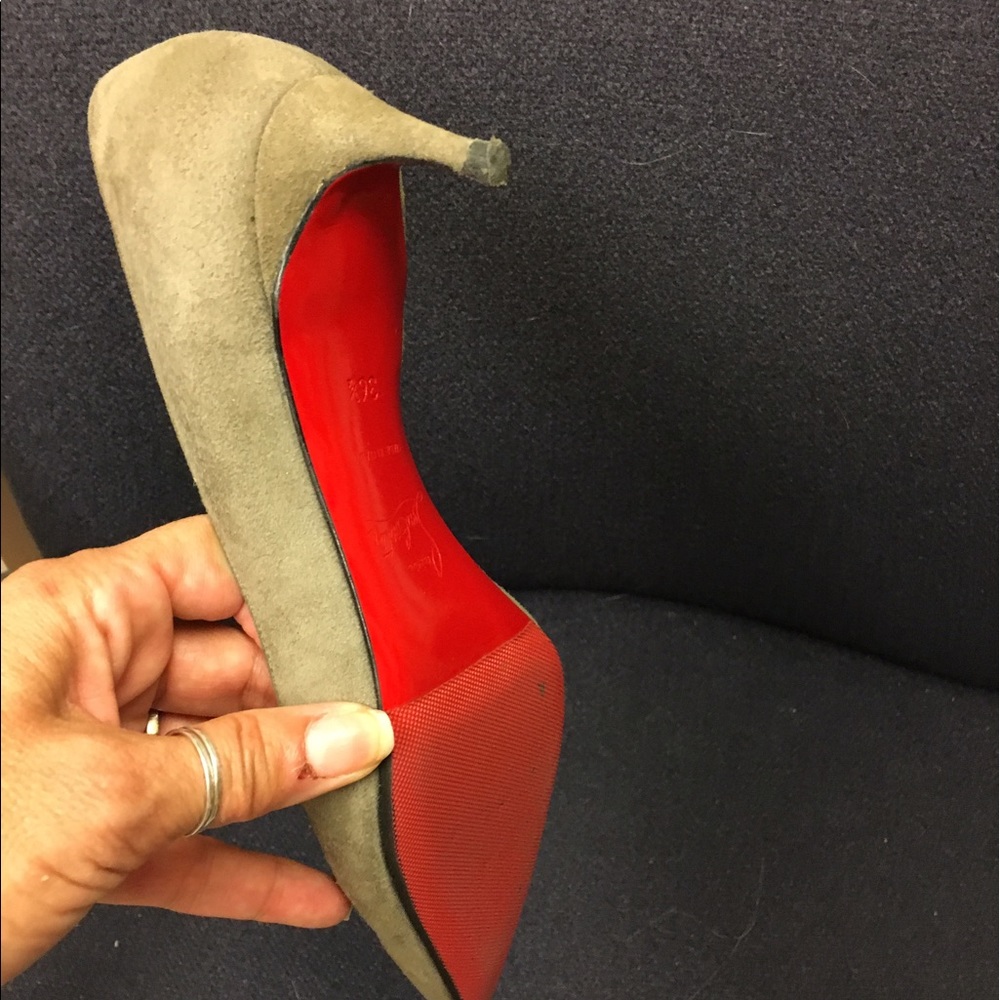 Christian LouBoutin shoes.