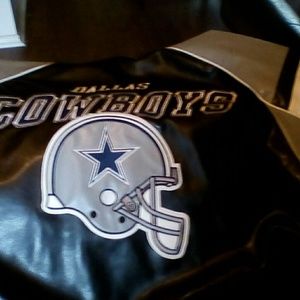 Dallas cowboys leather jacket