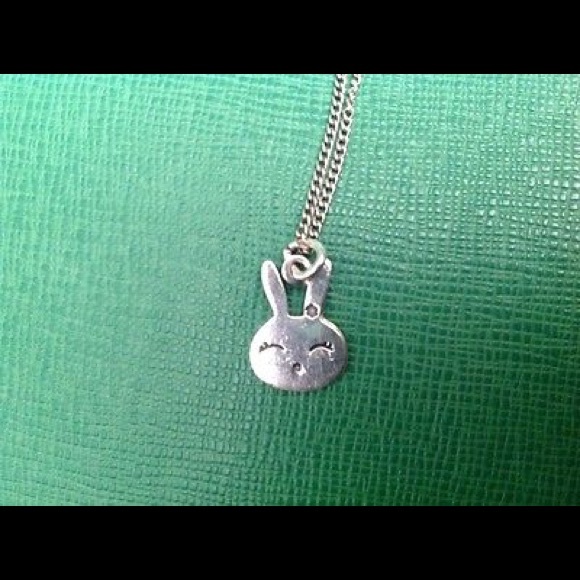 Sterling silver bunny face charm - Picture 2 of 4