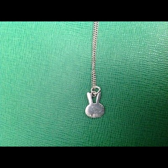 Sterling silver bunny face charm - Picture 3 of 4
