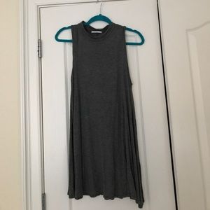NWOT Grey Halter Dress