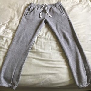 Anercrombie & Fitch Light Grey Fledce Joggers