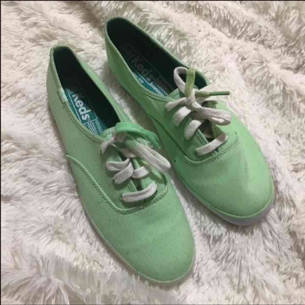 Light green Keds 7.5