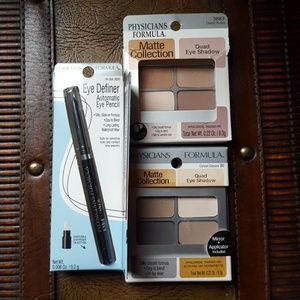 Eyeshadow and eye pencil