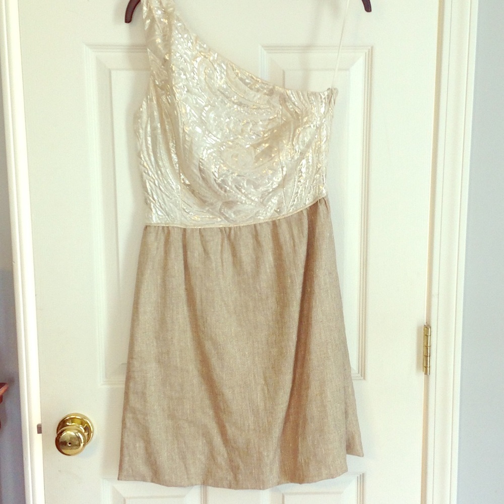J. Crew Collection Asymmetrical Dress size 0