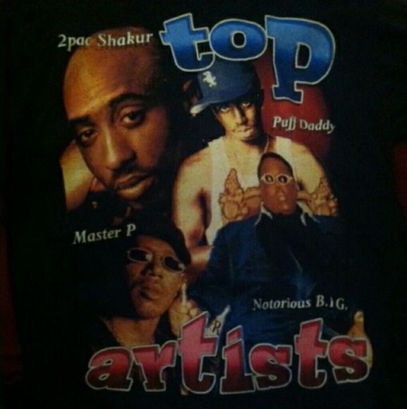 Vintage Tupac and 90's HipHop Tees - Picture 3 of 4