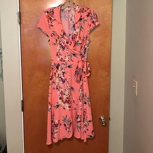 Vintage style floral dress