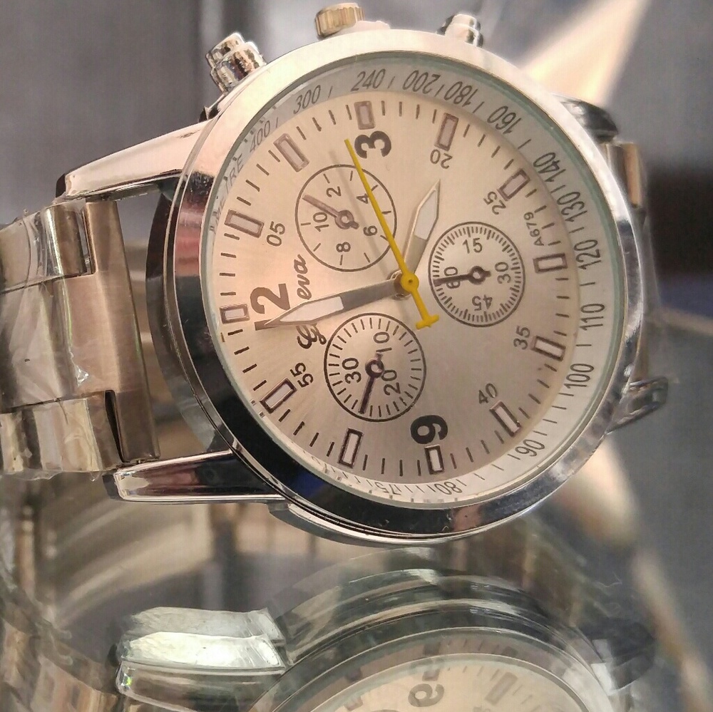 Geneva Mens Chronograph Watch