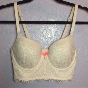 White Lace Bra