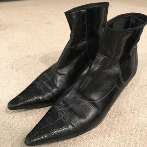 Chanel authentic booties size 39.5