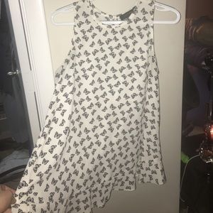 Karen Kane butterfly blouse.