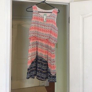 Red white and blue dress