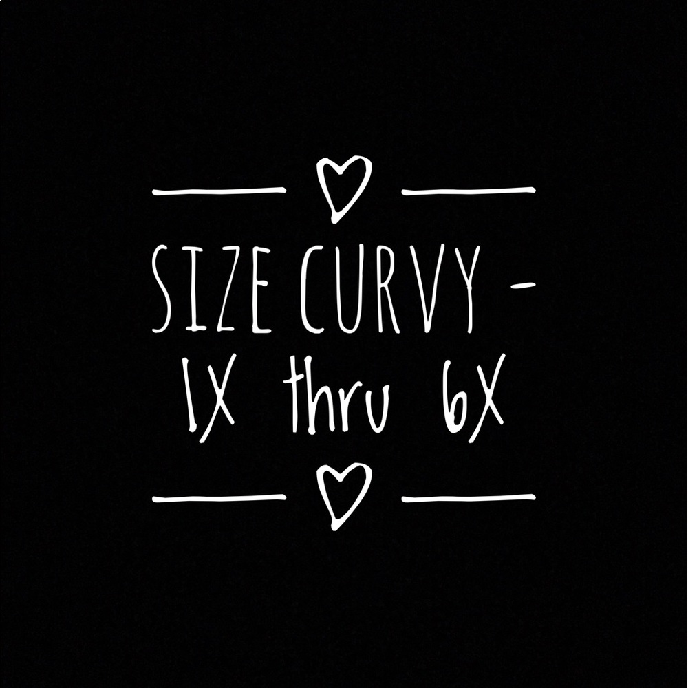 Plus size clothing
