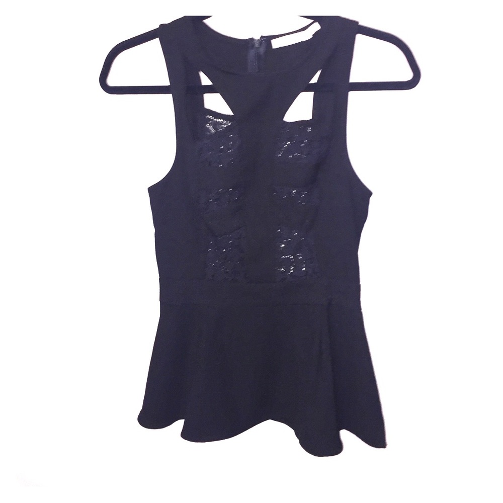 Sexy fitted peplum top