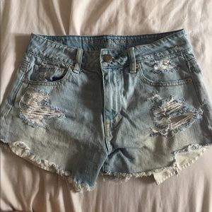 high waisted American Eagle shorts