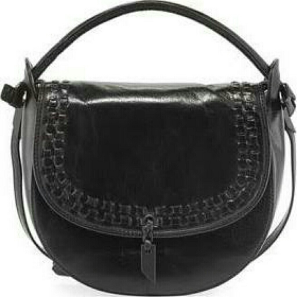 Foley + Corinna Violetta leather saddle bag/crossbody NWT